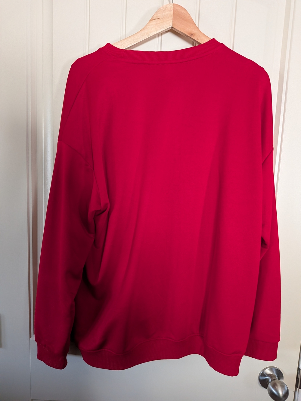 Red Grinch Holiday Sweatshirt - Ho Ho Ho - Picture 4 of 4